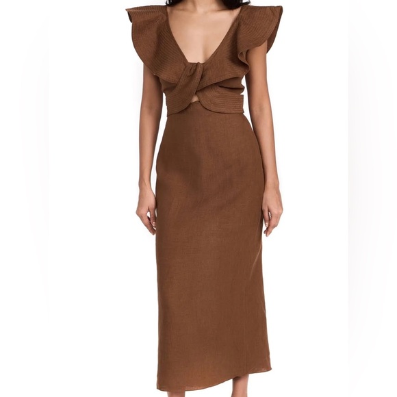Johanna Ortiz | Kilimanjaro Midi Dress - Picture 1 of 6